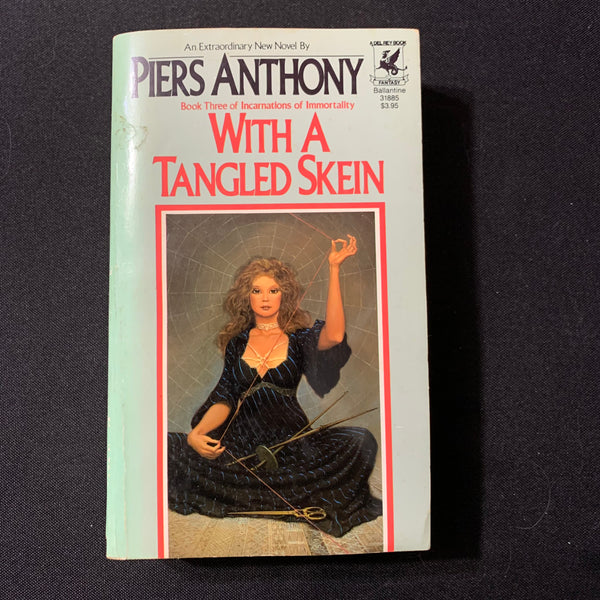 BOOK Piers Anthony 'With a Tangled Skein' (1986) PB Incarnations of Immortality