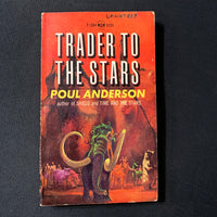 BOOK Poul Anderson 'Trader To the Stars' (1966) PB science fiction Berkley Medallion