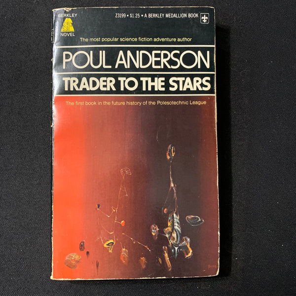 BOOK Poul Anderson 'Trader To the Stars' (1976) Berkley PB science fiction