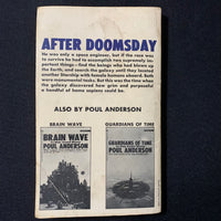 BOOK Poul Anderson 'After Doomsday' (1970) PB science fiction