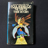 BOOK Poul Anderson 'The Day Of Their Return' (1975) PB science fiction