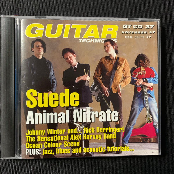 CD Guitar Techniques 37 November 1997 Suede/Johnny Winter/Ocean Colour Scene UK