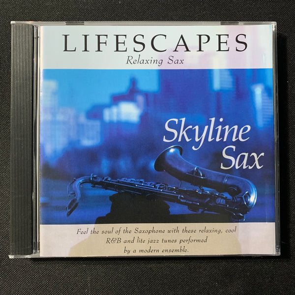 CD Lifescapes Relaxing Sax 'Skyline Sax' soulful ambient lite jazz R&B saxophone