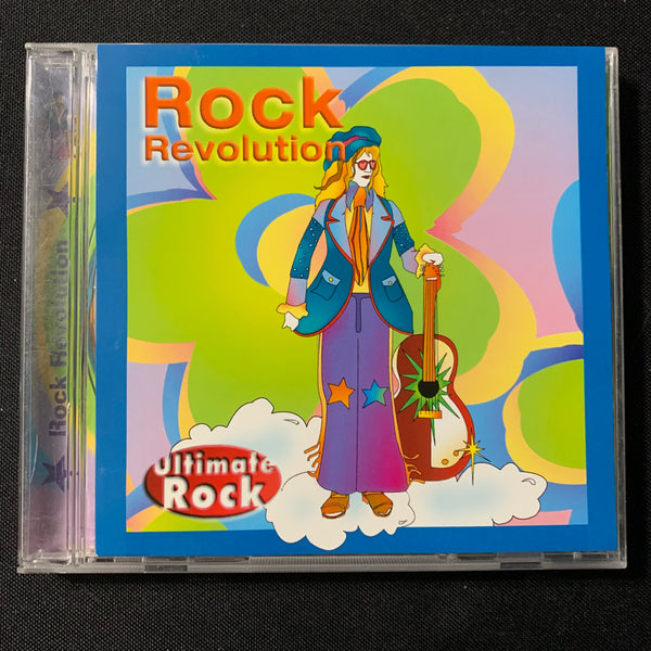 CD Rock Revolution comp Troggs/Gene Vincent/Paper Lace/Grass Roots/Rare Earth