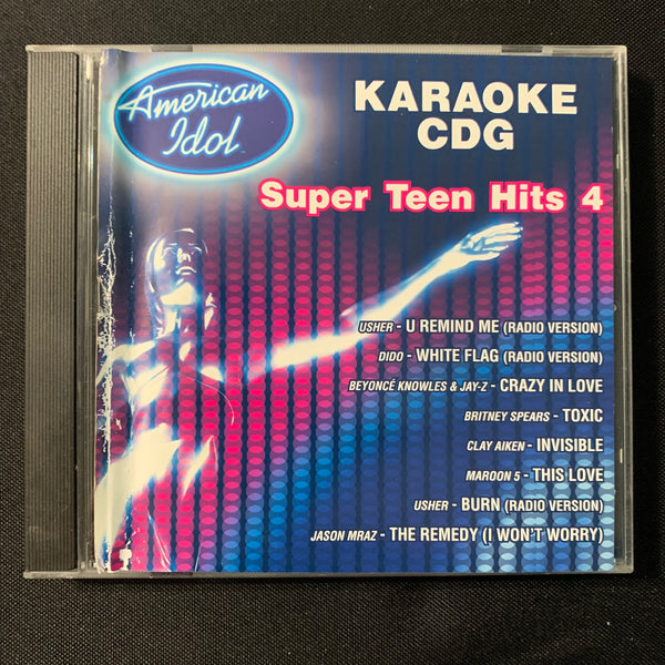 CD American Idol Karaoke Super Teen Hits 4 CDG (2004)