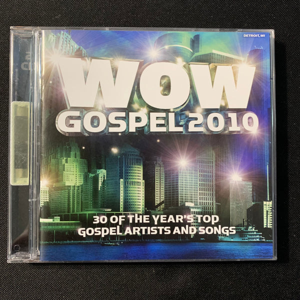 CD WOW Gospel 2010 2-disc set Marvin Sapp/Hezekiah Walker/Whitney Houston/Rizen