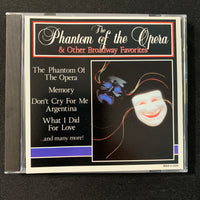 CD The Phantom of the Opera and Other Broadway Favorites budget CD Madacy Cats