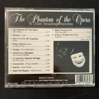 CD The Phantom of the Opera and Other Broadway Favorites budget CD Madacy Cats