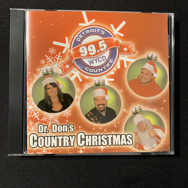 CD WYCD-FM Dr. Don 'Country Christmas' (2007) Detroit radio Kenny Chesney, Wynonna