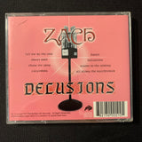 CD Zach 'Delusions' Akron Ohio solo adult contemporary singer songwriter guitar