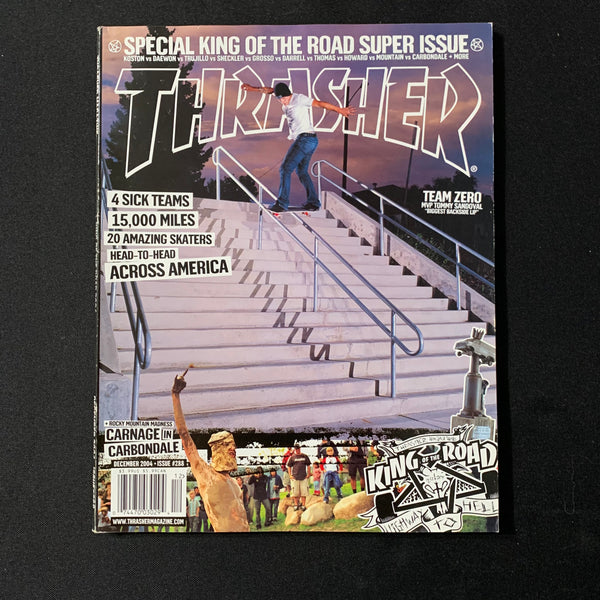 MAGAZINE Thrasher #288 Dec 2004 King of the Road Super Issue