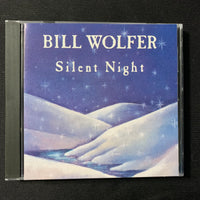 CD Bill Wolfer 'Silent Night' (1990) smooth jazz keyboard Christmas holiday music