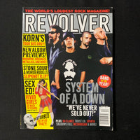 MAGAZINE Revolver Nov/Dec 2002 System of a Down, Korn, Disturbed