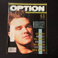 MAGAZINE Option #38 May/Jun 1991 Morrissey, Bill Laswell, Hank Shocklee, Evan Lurie