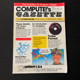 MAGAZINE Compute's Gazette November 1986 Commodore 64/128 computer Bump n Run