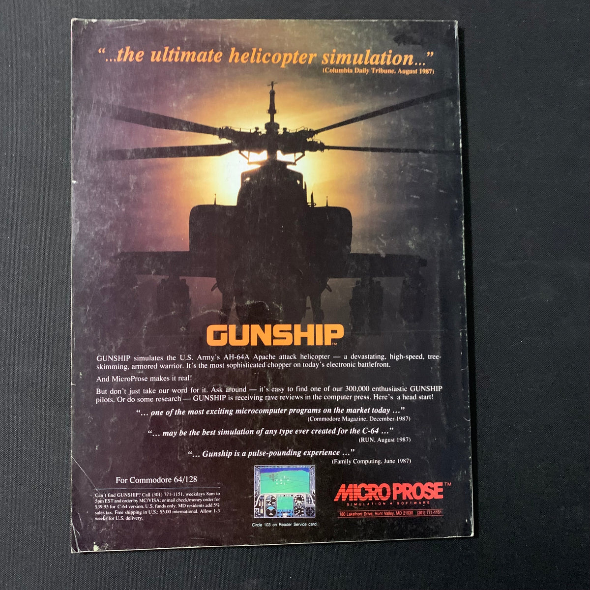 MAGAZINE Run November 1988 Commodore 64/128 games entertainment trivia ...