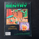 MAGAZINE Amiga Sentry January 1989 Commodore rare monthly Caligari Dragon's Lair