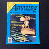 MAGAZINE Amazing Computing Vol 4 No 1 Jan 1989 Commodore Amiga animation Caligari