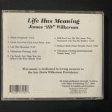 CD James 'JD' Wilkerson 'Life Has Meaning' (1994) smooth jazz R&B Michigan