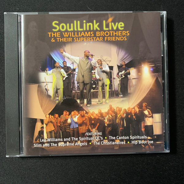 CD 'Soullink Live' Williams Brothers (2004) gospel Christianaires Hip Boot Joe
