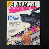 MAGAZINE Amiga World December 1991 video genlock animation hardware reviews