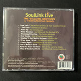 CD 'Soullink Live' Williams Brothers (2004) gospel Christianaires Hip Boot Joe