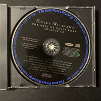 CD Holly Williams 'Ones We Never Knew' (2004) rare DJ promo advance country