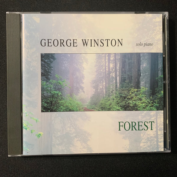 CD George Winston 'Forest' (1994) solo piano new age Windham Hill relaxation