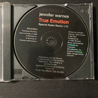 CD Jennifer Warnes 'True Emotion' (special radio remix) 1trk radio promo single