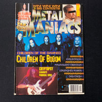 MAGAZINE Metal Maniacs Apr 2001 Children of Bodom, Cryptopsy, Brujeria, In Flames