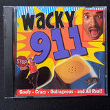 CD Wacky 911 Vol. 1 (2000) real emergency calls rare funny crank prank caller