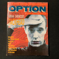 MAGAZINE Option Nov/Dec 1987 Adrian Sherwood, Tackhead, New Order, Feelies, Kronos Quartet