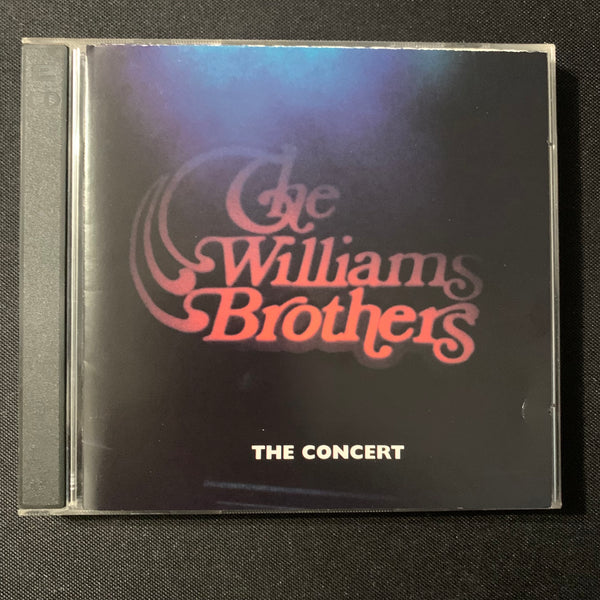 CD The Williams Brothers 'The Concert' (2000) 2CD set live gospel quartet