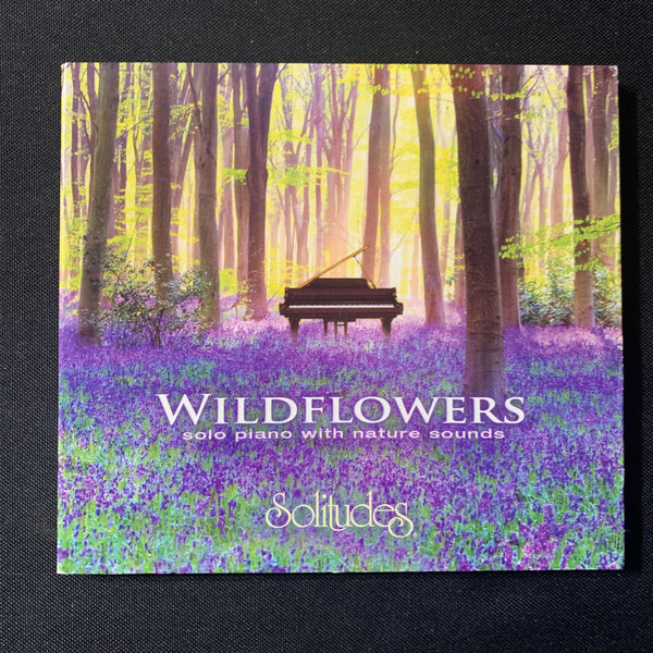 CD Solitudes: Wildflowers solo piano with nature sounds 2010 relaxation digipak