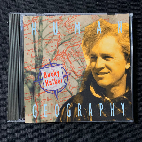 CD Bucky Halker 'Human Geography' (1993) Chicago roots rock