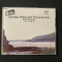 CD Telemann 'Dinner Music Vol 1-2' Richter 'Concerto for Trumpet' Pilz classical