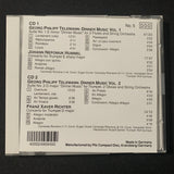 CD Telemann 'Dinner Music Vol 1-2' Richter 'Concerto for Trumpet' Pilz classical