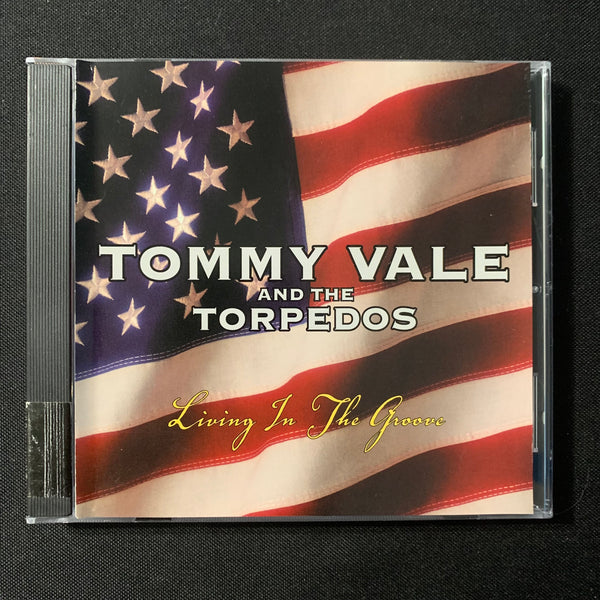 CD Tommy Vale and the Torpedos 'Living In the Groove' classic rock saxophone