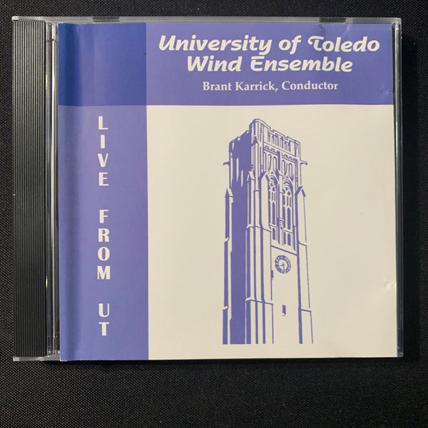 CD University of Toledo Wind Ensemble 'Live From UT!' (1999) Brant Karrick Berlioz