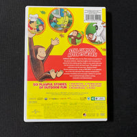 DVD Curious George Outdoor Adventures (2016) PBS Kids six stories