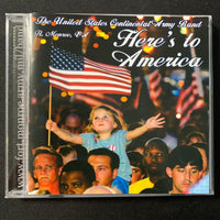 CD The United States Continental Army Band 'Here's To America' Patriotic music