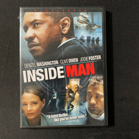 DVD Inside Man (2006) Denzel Washington, Clive Owen, Jodie Foster