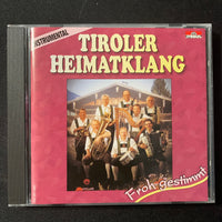 CD Tiroler Heimatklang 'Froh Gestimmt' instrumental German music import Tyrolis
