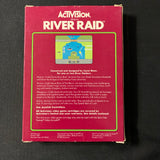 ATARI 2600 River Raid CIB boxed tested video game cartridge Activision clean box