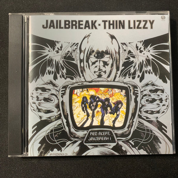 CD Thin Lizzy 'Jailbreak' FREE SHIPPING (1976) The Boys Are Back In Town! Romeo!