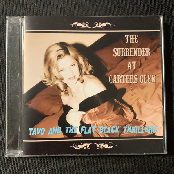 CD Tavo and the Flat Black Thrillers 'Surrender at Carters Glen' rockabilly CA