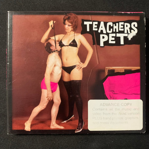 CD Teachers Pet self-titled (2008) reissue Akron Ohio power pop rock promo