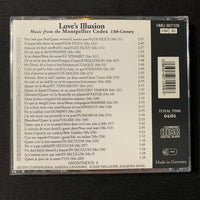 CD Anonymous 4 'Love's Illusion' (1994) music from the Montpellier Codex 13th Century
