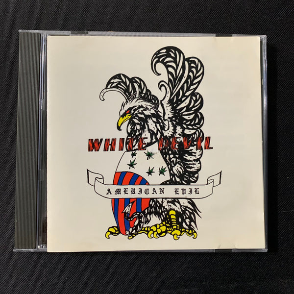 CD American Evil 'White Devil' (1994) Detroit hemp hop weird acid rap