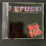 CD Randy Baldwin and Trial By Fire 'Refuse!' (1999) single Christian rock anti-suicide